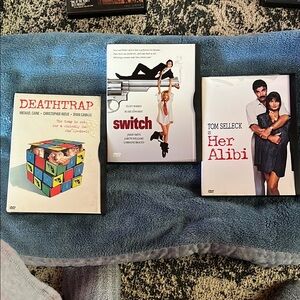 DVD Bundle
Her Alibi
Switch 
Deathtrap
